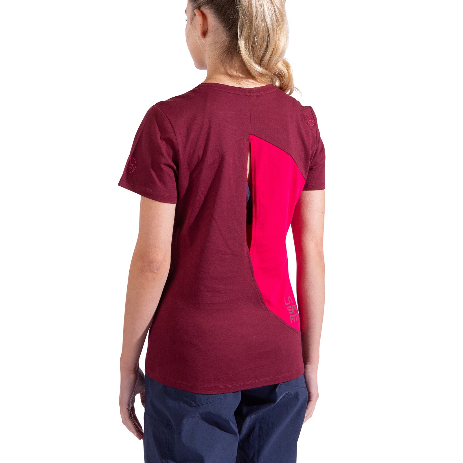 T-shirt Roof pour femmes Redwood/Azalea Alt View #2
