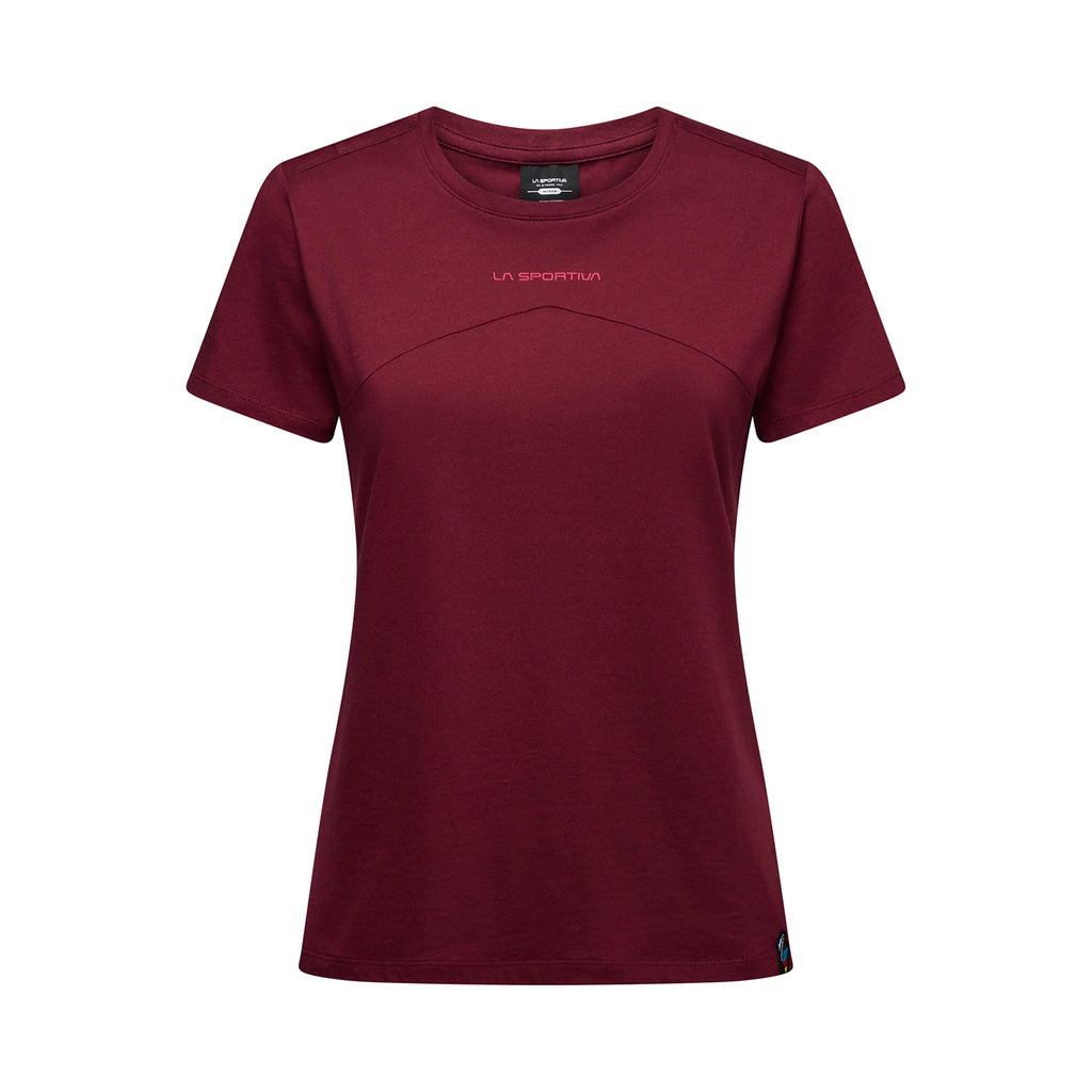 T-shirt Roof pour femmes Redwood/Azalea Alt View #3
