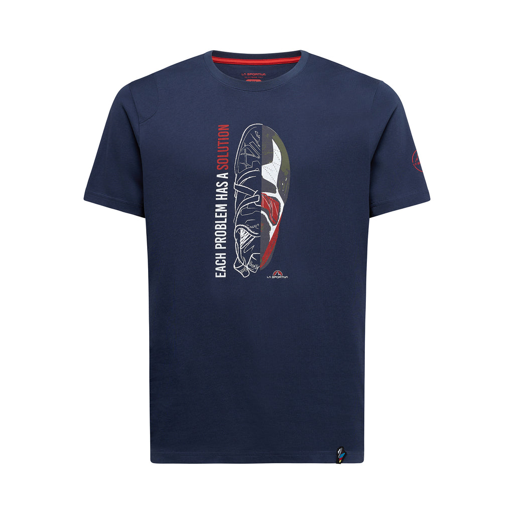 Solution T-Shirt Men's Night Sky/Mountain Red Alt View #3
