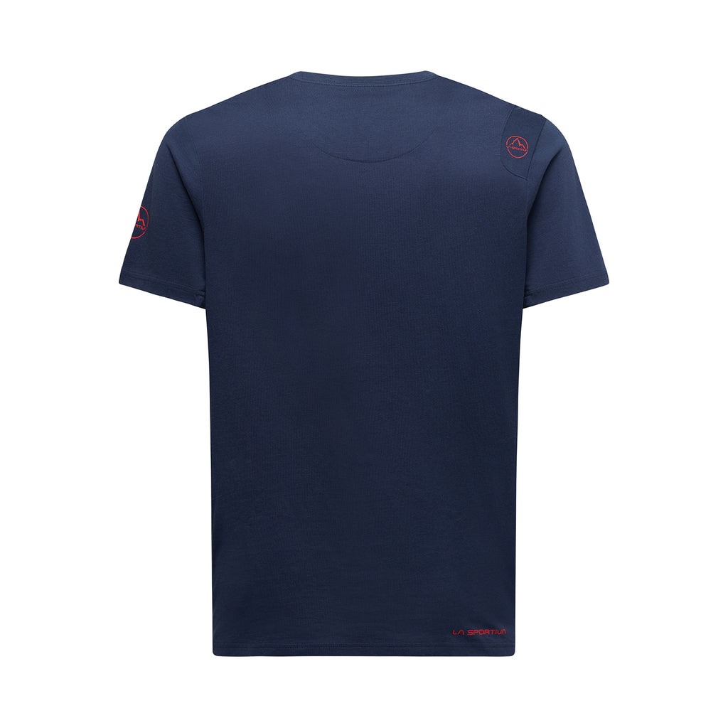 Solution T-Shirt Men's Night Sky/Mountain Red Alt View #4
