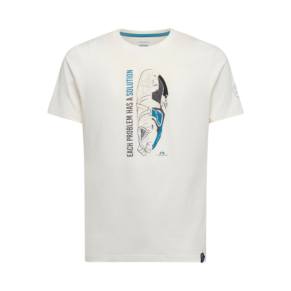 Solution T-Shirt Men's Chalk/Lake Alt View #3
