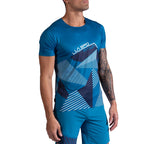 Comp T-Shirt Men's Lake/Chalk Alt View #1