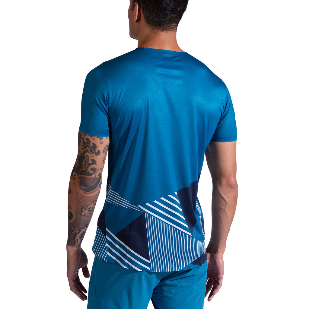 Comp T-Shirt Men's Lake/Chalk Alt View #2
