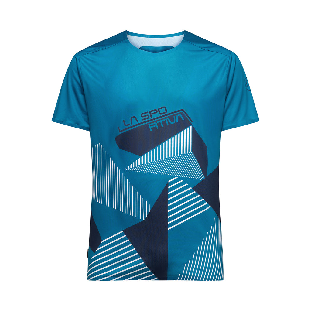 Comp T-Shirt Men's Lake/Chalk Alt View #3
