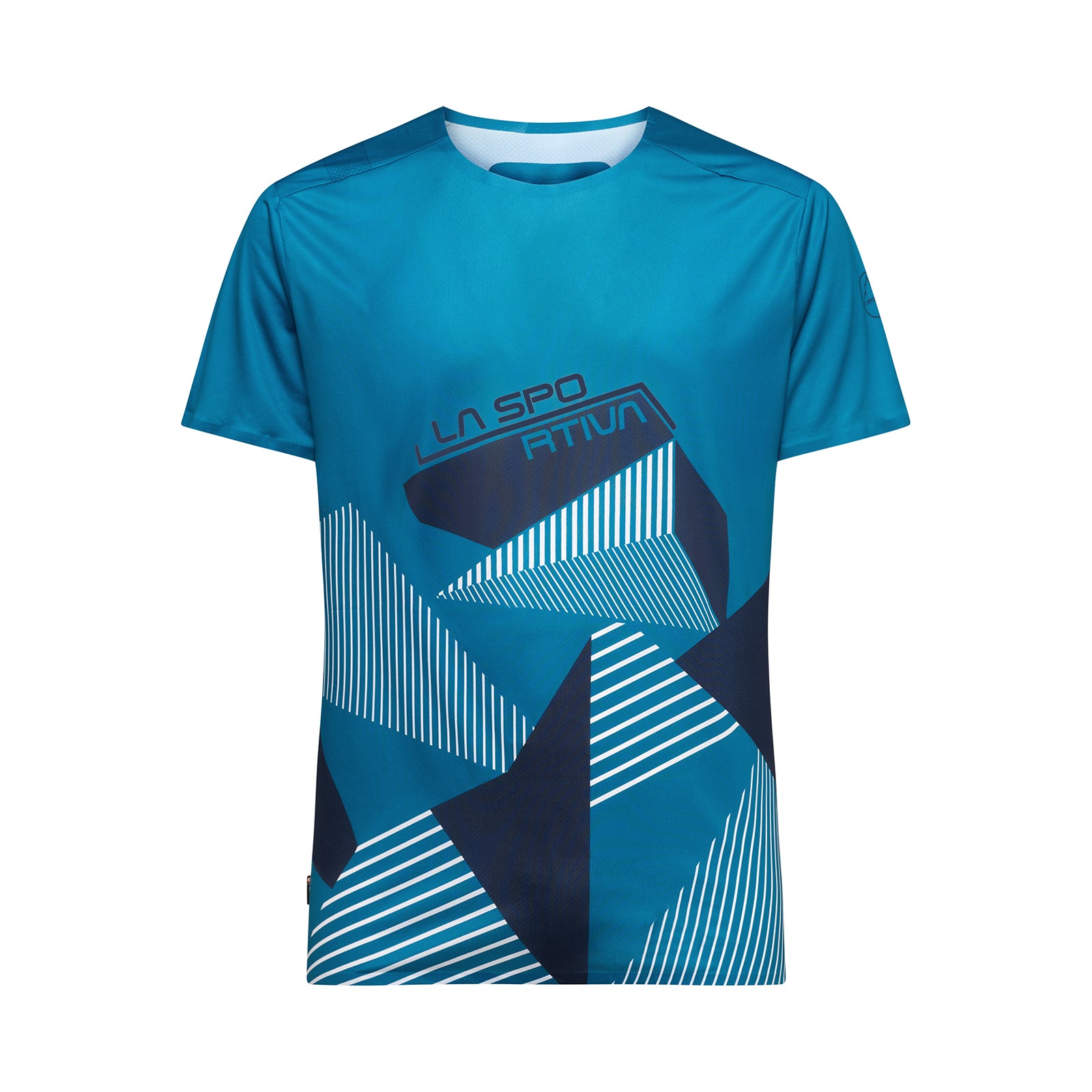 Comp T-Shirt Men's Lake/Chalk Alt View #3
