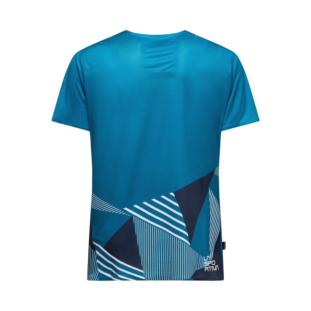 Comp T-Shirt Men's Lake/Chalk Alt View #4
