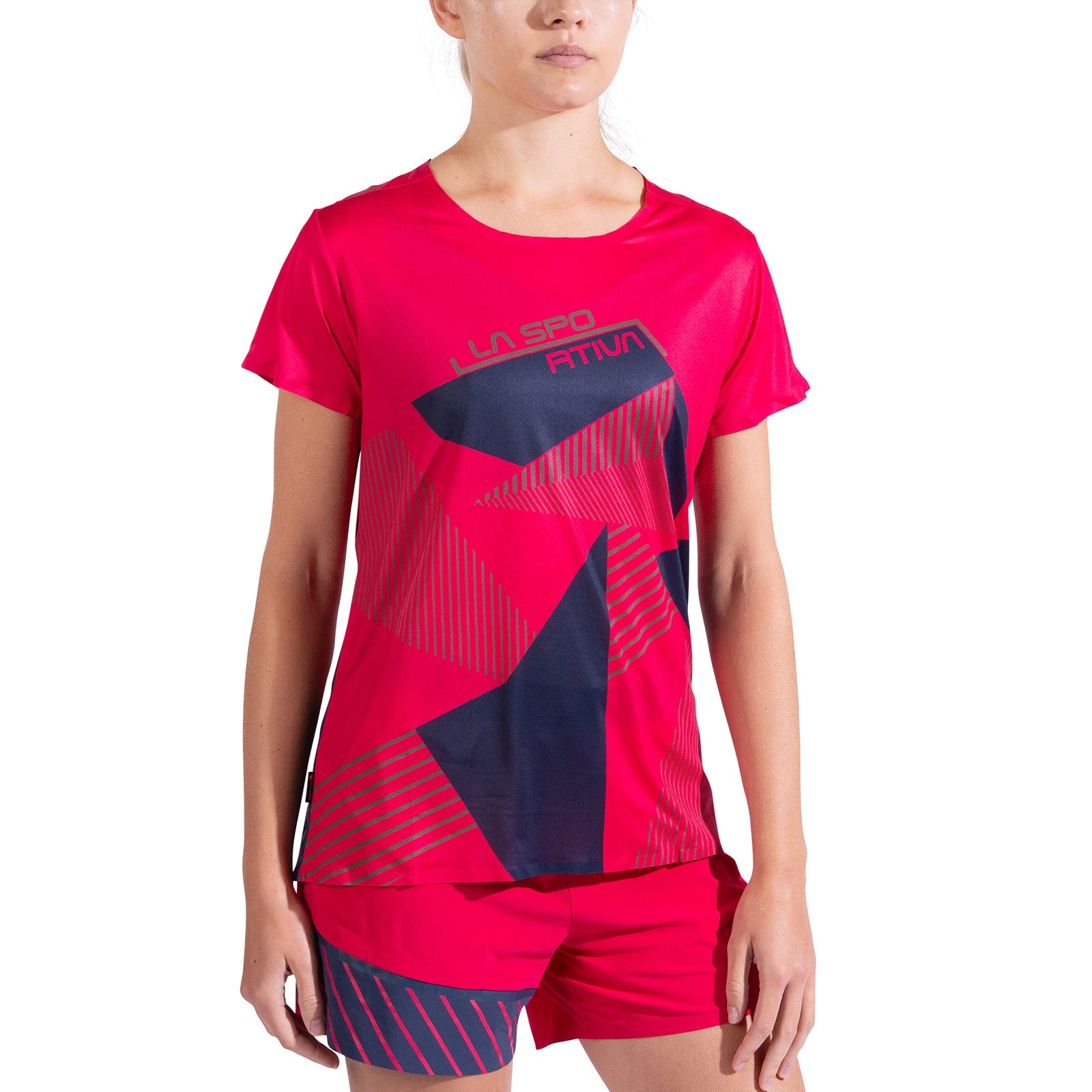 Comp T-Shirt Women's Azalea/Night Sky