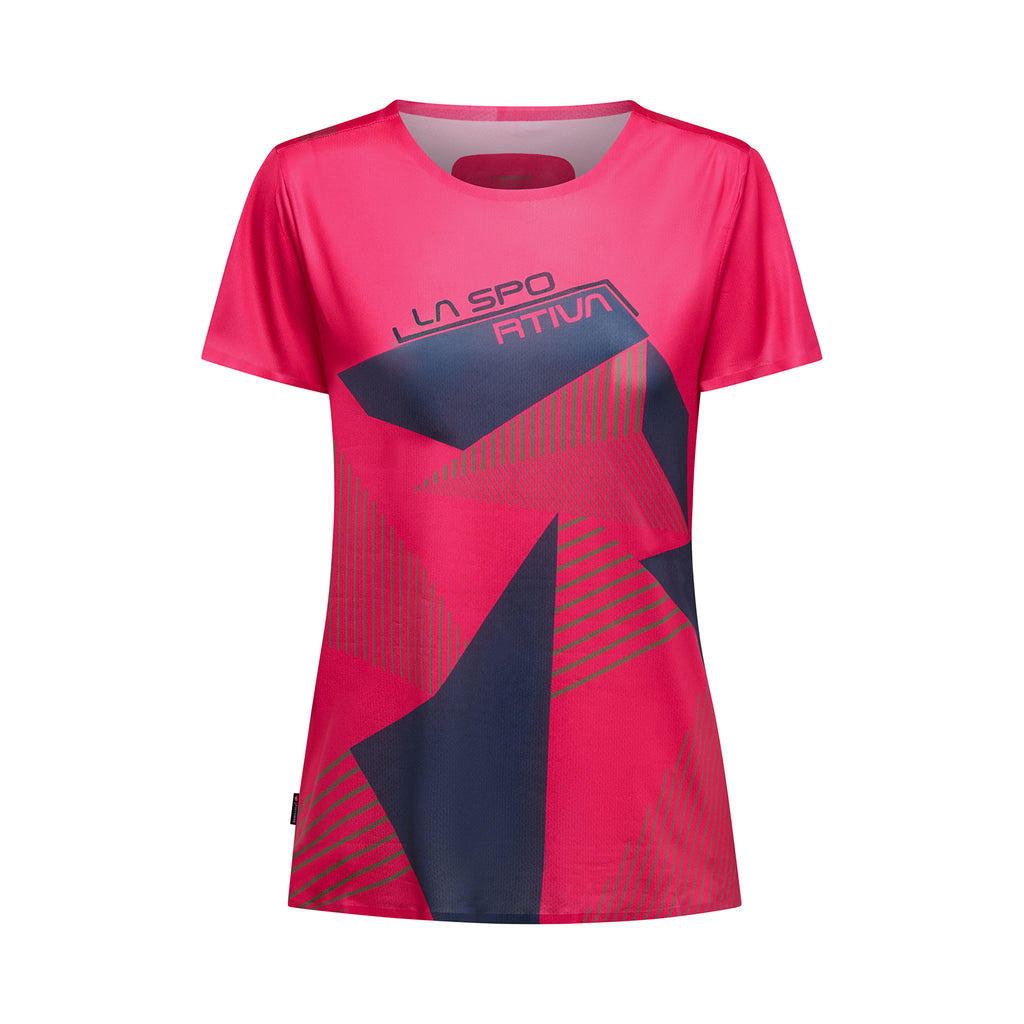 Comp T-Shirt Women's Azalea/Night Sky Alt View #6
