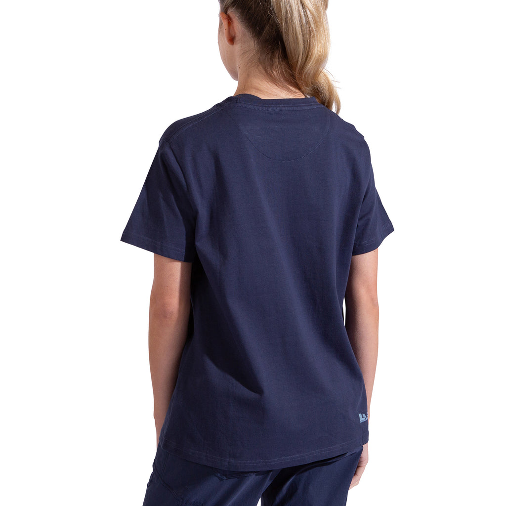 T-shirt Moon Climb pour femmes Night Sky/Limestone Alt View #2
