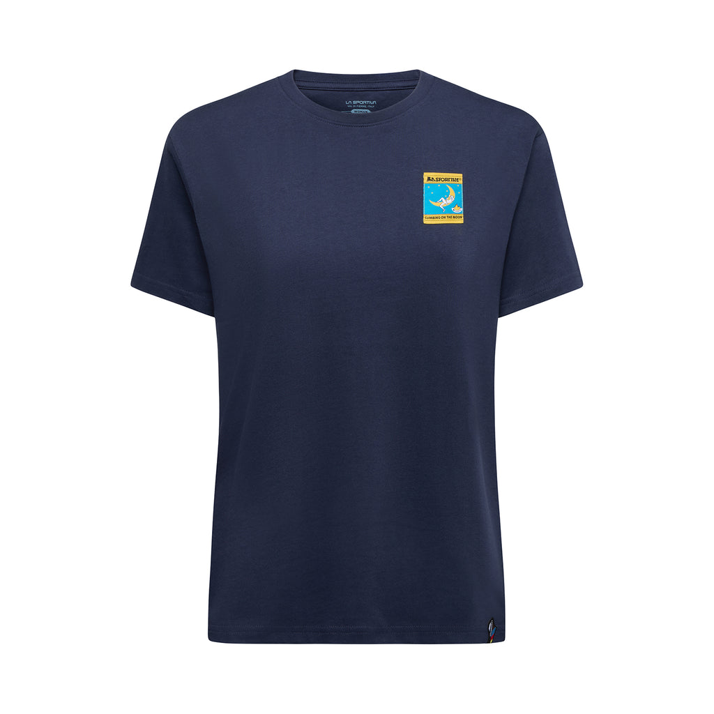 T-shirt Moon Climb pour femmes Night Sky/Limestone Alt View #3
