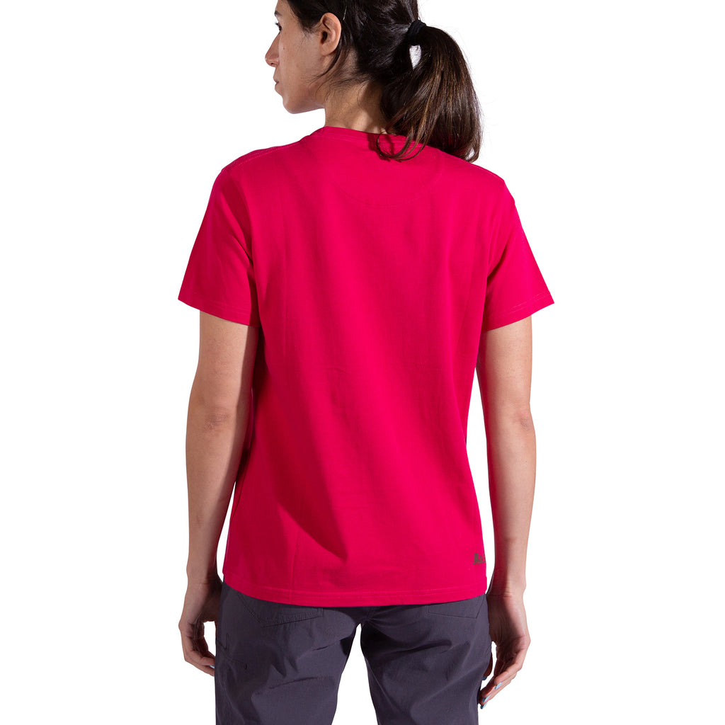 Moon Climb T-Shirt Women's Azalea/Redwood Alt View #2
