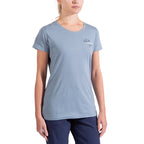 Climb Flower T-Shirt Women's Limestone/Night Sky Alt View #1