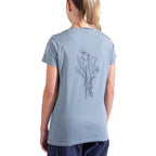 Climb Flower T-Shirt Women's Limestone/Night Sky Alt View #2