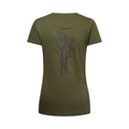 Climb Flower T-Shirt Women's Cypress/Night Sky Alt View #4