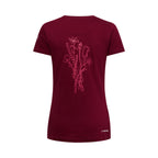 T-shirt Climb Flower pour femmes Redwood/Azalea Alt View #4