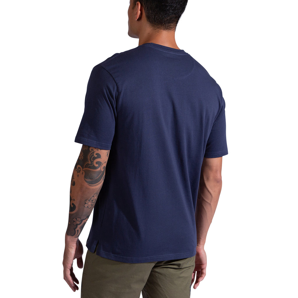 T-shirt homme à motif lune Night Sky/Lake Alt View #2
