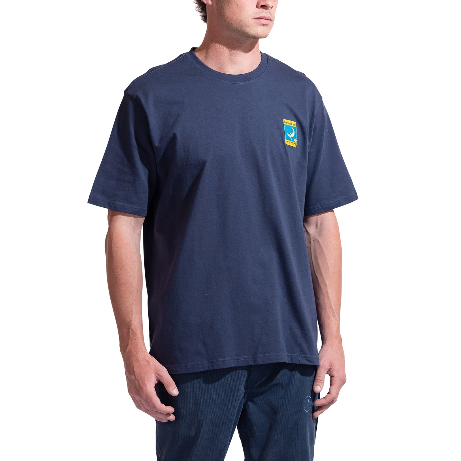 Moon Patch T-Shirt Men's Night Sky