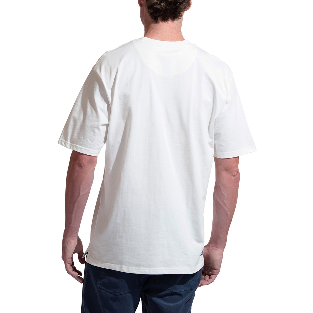 T-shirt homme à motif lune Craie Alt View #2

