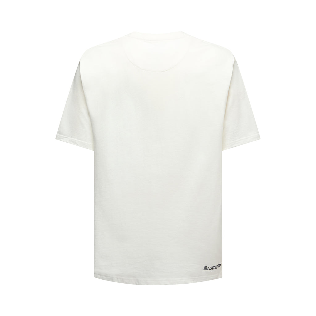 T-shirt homme à motif lune Craie Alt View #4

