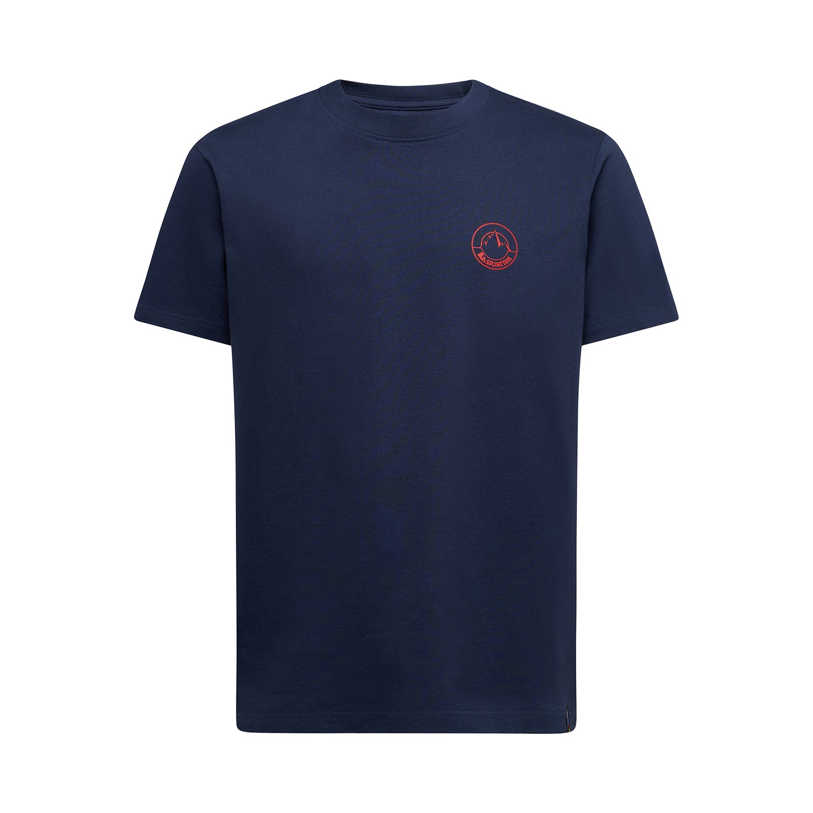 Circle Logo T-Shirt Men's Night Sky/Mountain Red Alt View #3
