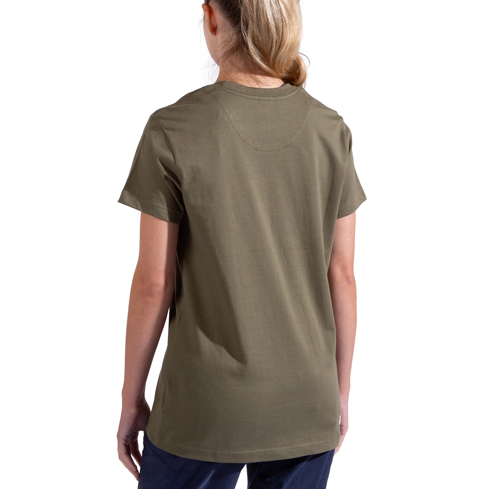 Circle Logo T-Shirt Women's Cypress/Chalk Alt View #2
