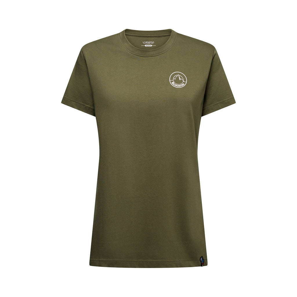 Circle Logo T-Shirt Women's Cypress/Chalk Alt View #3
