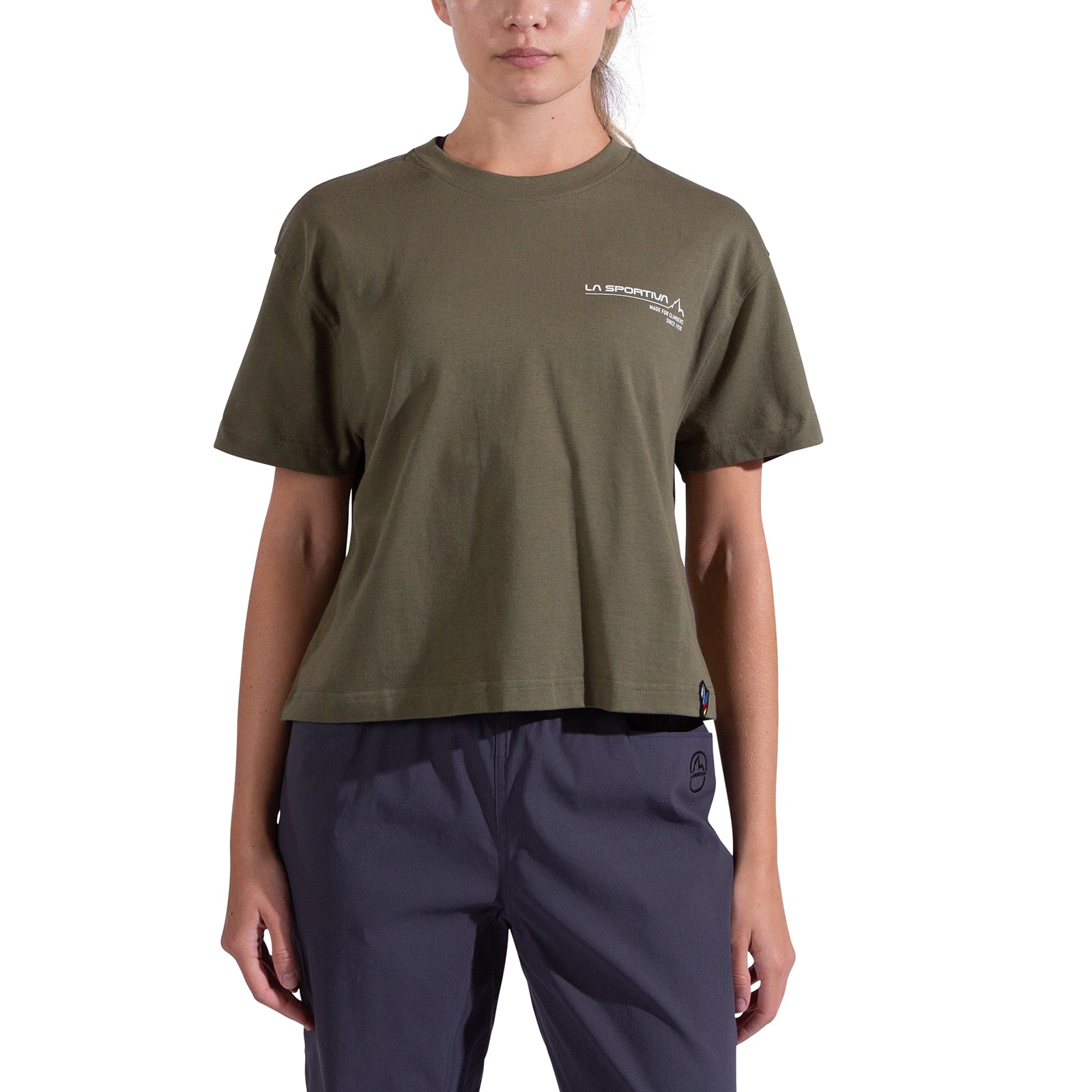 Since 1928 Crop T-Shirt Women's Cypress/Chalk