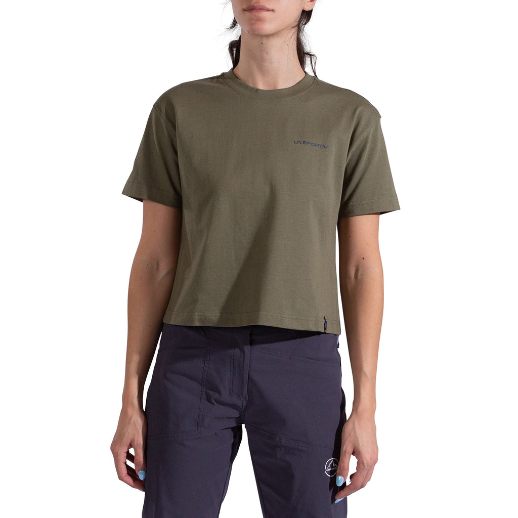 T-shirt court femme Trilogy Cypress/Chalk Alt View #1
