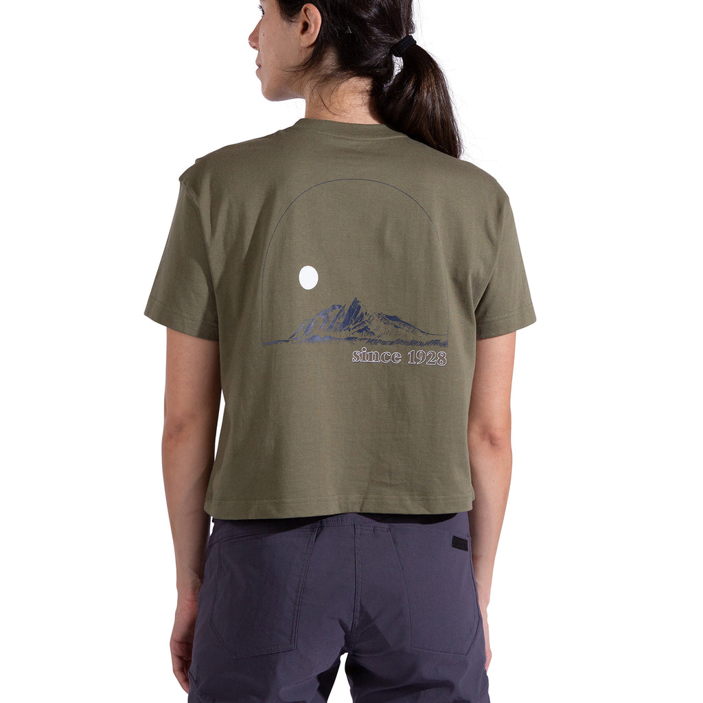 T-shirt court femme Trilogy Cypress/Chalk Alt View #2
