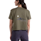 T-shirt court femme Trilogy Cypress/Chalk Alt View #2
