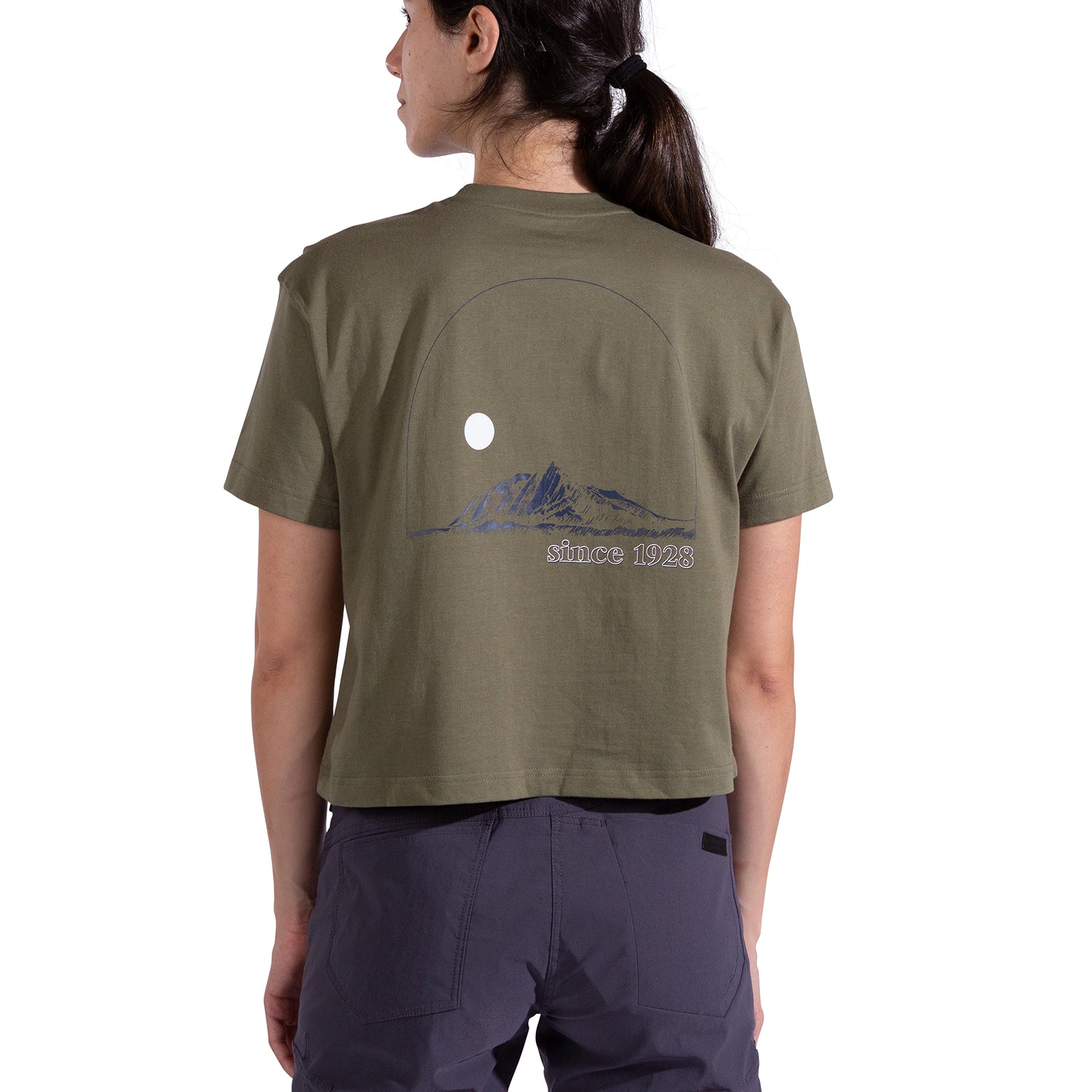 T-shirt court femme Trilogy Cypress/Chalk Alt View #2
