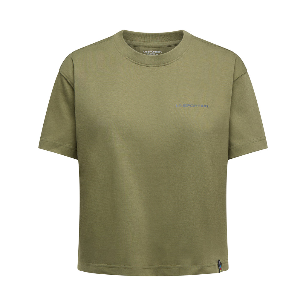 T-shirt court femme Trilogy Cypress/Chalk Alt View #3
