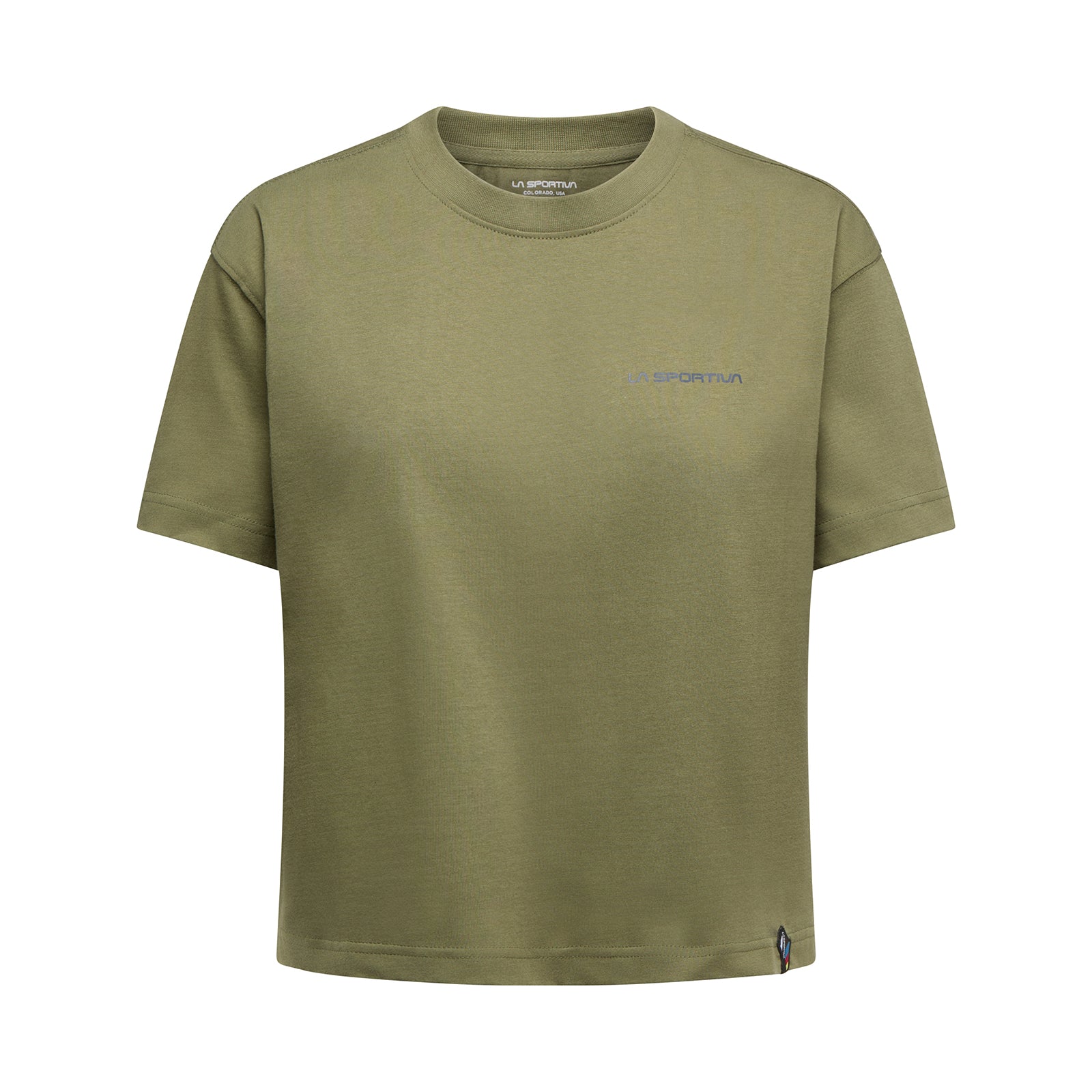T-shirt court femme Trilogy Cypress/Chalk Alt View #3

