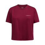 Trilogy Crop T-Shirt Women's Redwood/Limestone Alt View #3