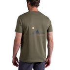 Trilogy T-Shirt Men's Cypress/Onyx Alt View #2