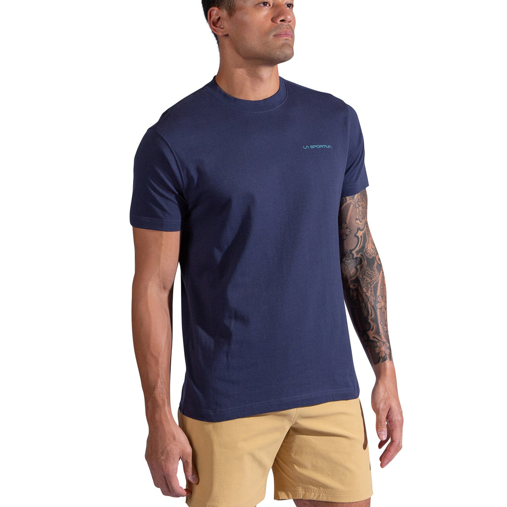 T-shirt psychotomique pour homme Night Sky/Lake Alt View #1
