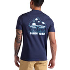 T-shirt psychotomique pour homme Night Sky/Lake Alt View #2