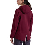 Sweat à capuche Telendos pour femmes Redwood/Azalea Alt View #2
