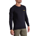 Sweat-shirt d'escalade homme - Clair de lune Nero/Giallo Alt View #1