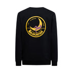 Sweat-shirt d'escalade homme - Clair de lune Nero/Giallo Alt View #6