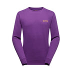 Sweat-shirt d'escalade homme - Clair de lune Viola/Giallo Alt View #3