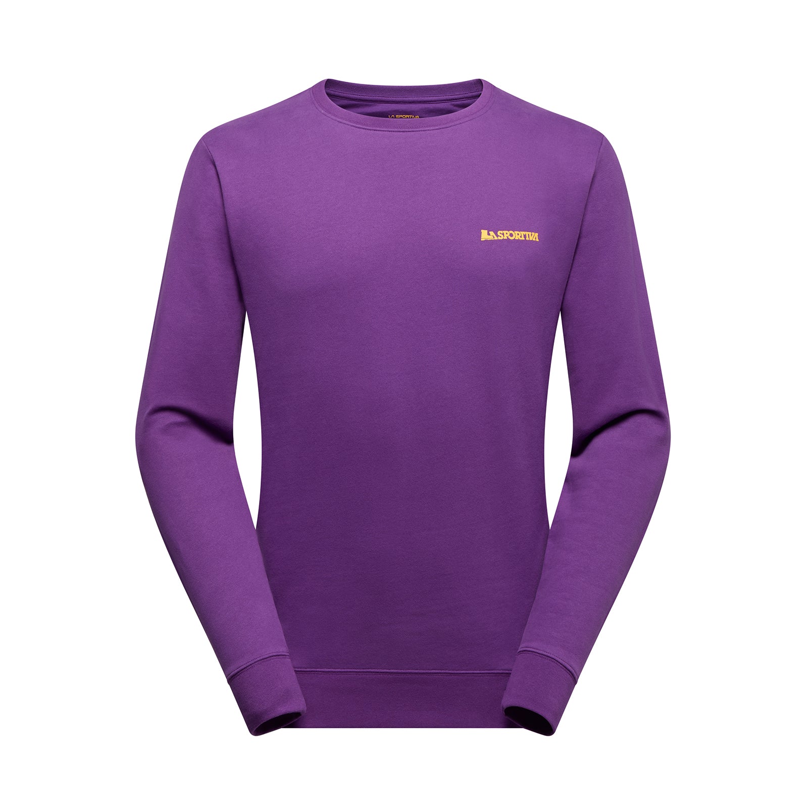 Sweat-shirt d'escalade homme - Clair de lune Viola/Giallo Alt View #3
