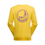 Climbing on the Moon Sweatshirt Men's Giallo/Viola Alt View #4