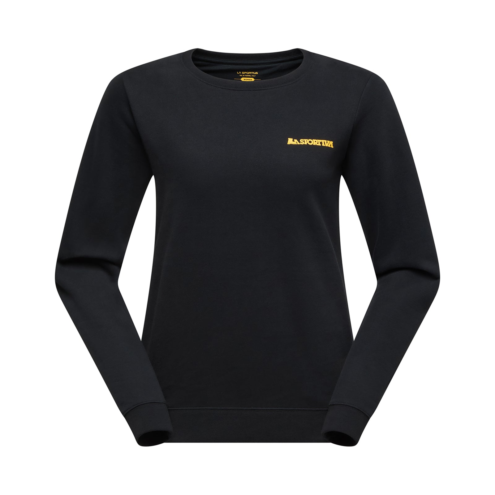 Climbing on the Moon Sweatshirt Women's Nero/Giallo Alt View #3
