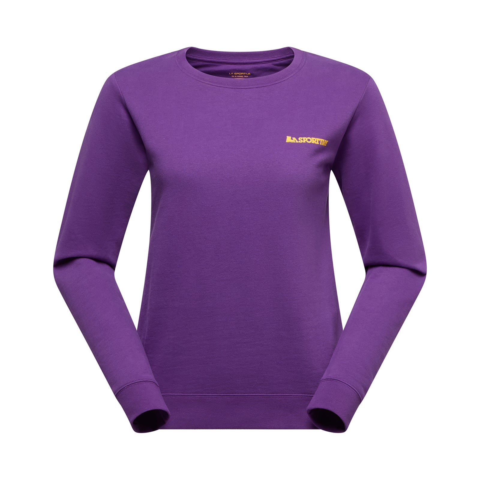 Sweat-shirt Femme Escalade sur la Lune Viola/Giallo Alt View #5
