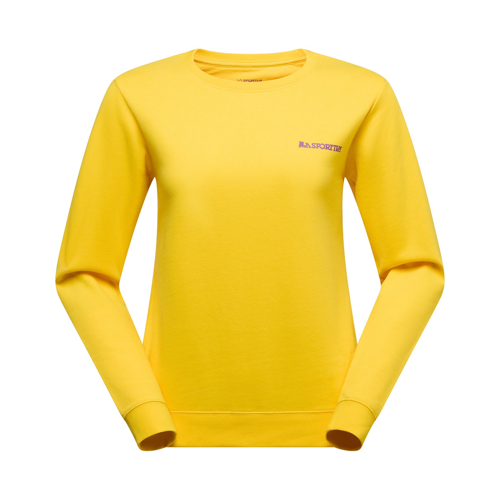 Sweat-shirt Femme Escalade sur la Lune Giallo/Viola Alt View #3
