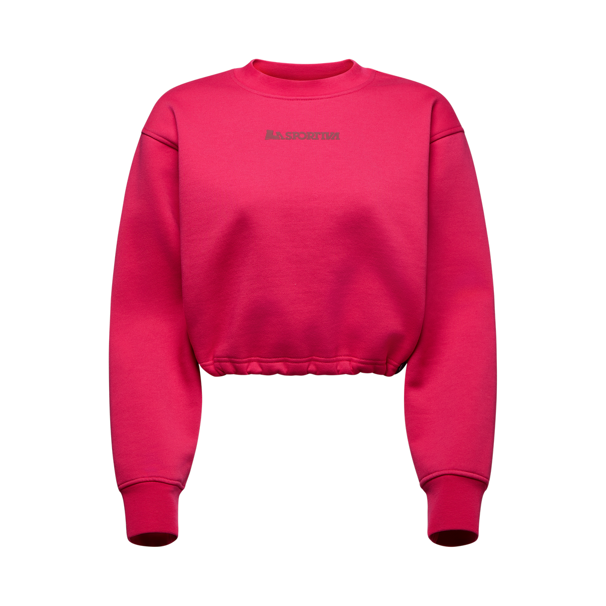 Heritage Logo Crop Sweater Women's Azalea/Redwood Alt View #4
