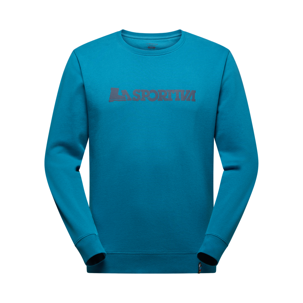Heritage Logo Sweater Men's Lake/Night Sky Alt View #4
