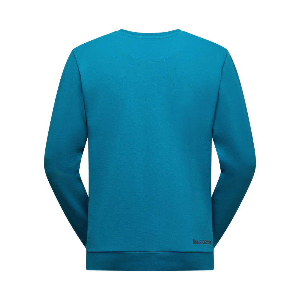 Heritage Logo Sweater Men's Lake/Night Sky Alt View #5
