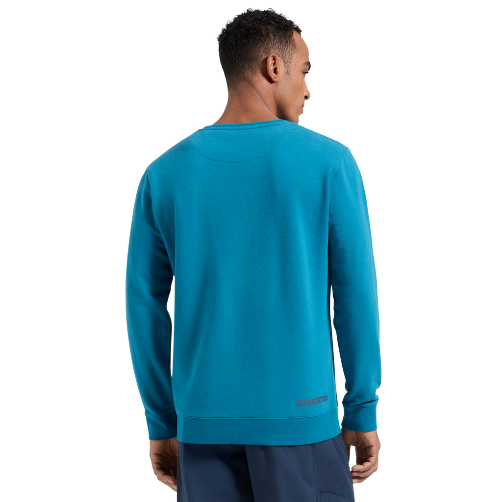 Heritage Logo Sweater Men's Lake/Night Sky Alt View #2
